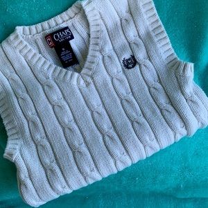 CHAPS by POLO Little Boys Sweater Vest LIKE NEW